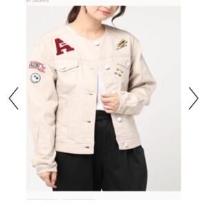 Guess Acru Patch Denim Jacket Vintage XS/S